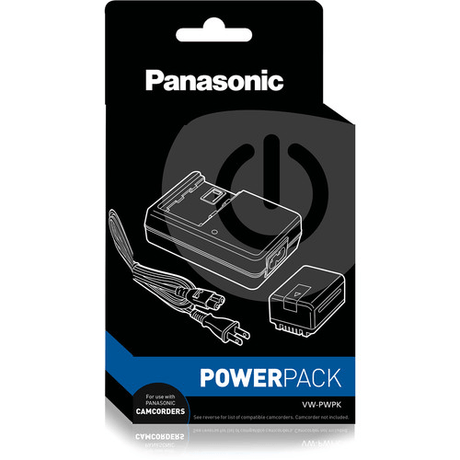 Shop Panasonic VW-PWPK Battery and Charger Kit for Camcorders by Panasonic at Nelson Photo & Video
