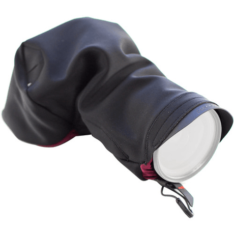Shop Peak Design Shell Medium Form-Fitting Rain and Dust Cover (Black) by Peak Design at Nelson Photo & Video