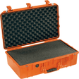 Shop Pelican 1555Air Carry-On Case with Pick-N-Pluck Foam (Orange) by Pelican at Nelson Photo & Video