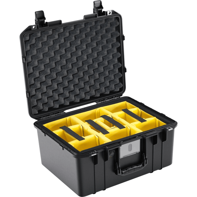 Shop Pelican 1557WD Protector Case with Padded Dividers, Black by Pelican at Nelson Photo & Video