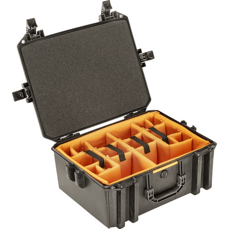 Shop Pelican Vault V550 Standard Equipment Case with Lid Foam and Dividers (Black) by Vault at Nelson Photo & Video
