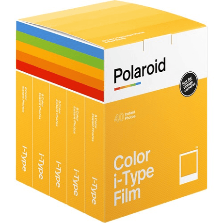 Shop Polaroid Color i-Type Instant Film (5-Pack, 40 Exposures) by Polaroid at Nelson Photo & Video