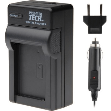 Shop Premium Tech PT-15 Travel Charger for Nikon EN-EL3 Battery by Premium Tech at Nelson Photo & Video