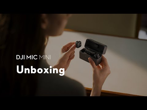 DJI Mic Mini 2-Person Compact Wireless Microphone System for