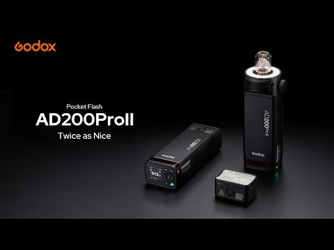 Godox AD200Pro II TTL Pocket Flash