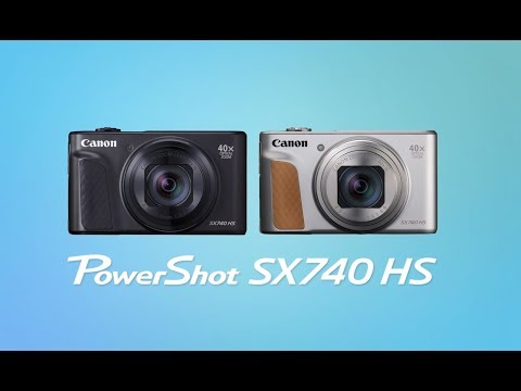 Canon PowerShot SX740 HS Digital Camera (Black)