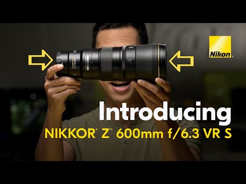 Nikon NIKKOR Z 600mm f/6.3 VR S Lens