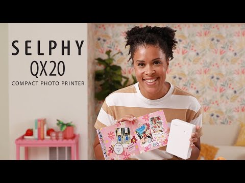 Canon SELPHY QX20 Compact Photo Printer (White) – Nelson Photo & Video Canon SELPHY QX20 Compact Photo Printer (White) – Nelson Photo & Video