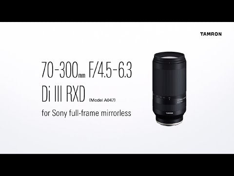 Tamron 70-300mm f/4.5-6.3 Di III RXD Lens for Nikon Z