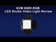 GVM 800D-RGB LED Studio 2 Video Light Kit
