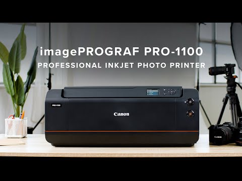 Canon imagePROGRAF PRO-1100 Professional 17" Wireless Inkjet Photo Printer