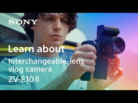 Sony ZV-E10 II Mirrorless Camera with 16-50mm Lens (White)