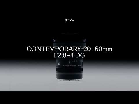 Sigma 20-60mm F2.8-4 DG | Contemporary Lens