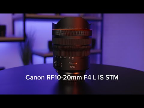 Canon RF 10-20mm f/4 L IS STM Lens