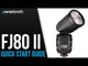 Westcott FJ80 II S Touchscreen 80Ws Speedlight with Sony Camera Mount