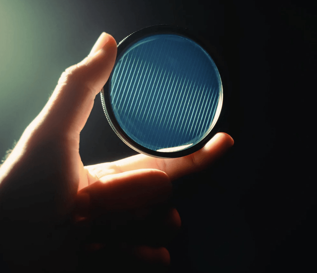 Camdiox Cinepro EX Blue Streak Filter 77 Mm - Für Sternenlicht-Effekt & Kino-Flares (drehbar)