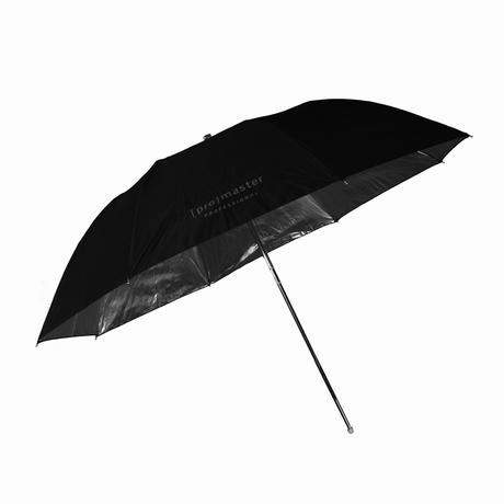 Shop Promaster 45” Compact Umbrella - Black/Silver by Promaster at Nelson Photo & Video