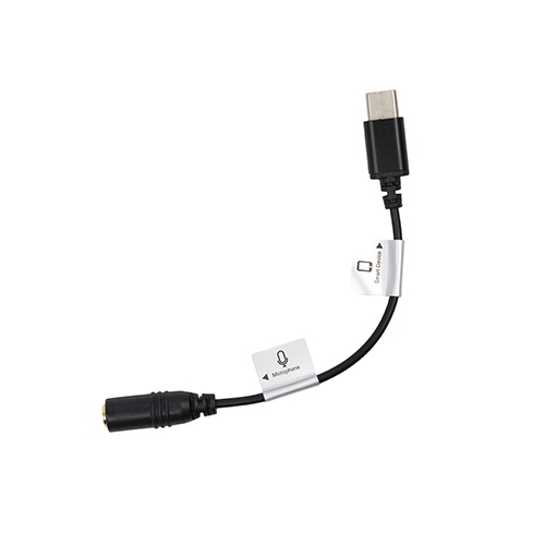 Shop Promaster Audio Cable USB-C male straight - 3.5mm TRS female straight - 3" straight adapter by Promaster at Nelson Photo & Video