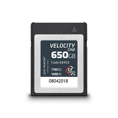 Promaster CFexpress Type B 650GB Velocity CINE Memory Card - Nelson Photo & Video