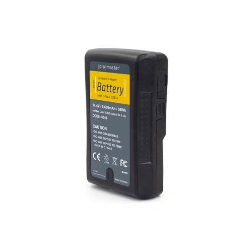 Shop Promaster Compact V-Mount Battery Kit 95Wh with D-Tap & USB-A by Promaster at Nelson Photo & Video