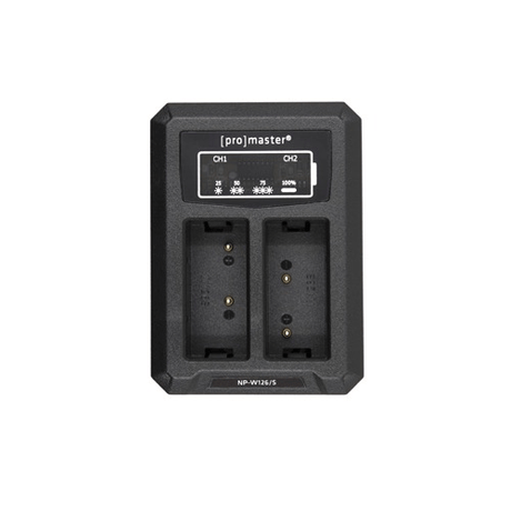 Shop Promaster Dually Charger - USB for Fuji NP-W126(S) by Promaster at Nelson Photo & Video