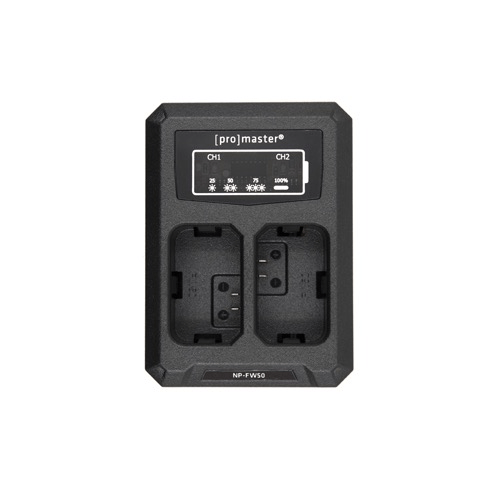 Shop Promaster Dually Charger - USB for Sony NP-FW50 by Promaster at Nelson Photo & Video