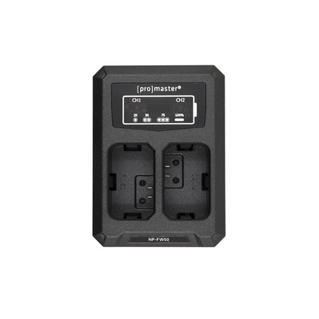 Shop Promaster Dually Charger - USB for Sony NP-FW50 by Promaster at Nelson Photo & Video