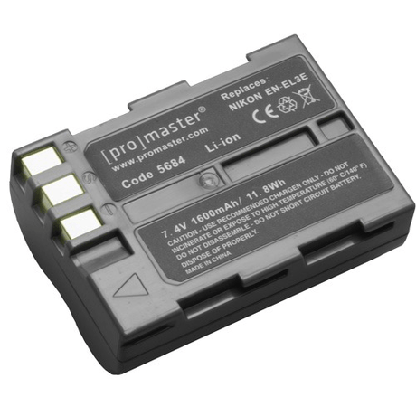 Shop Promaster EN-EL3E Lithium Ion Battery for Nikon by Promaster at Nelson Photo & Video