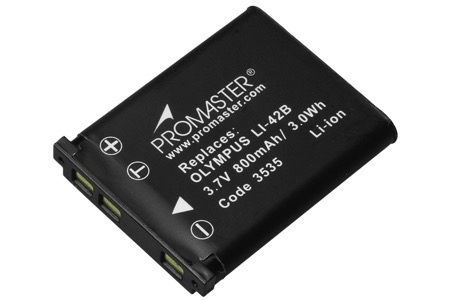 Shop Promaster LI-40/42B Lithium Ion Battery for Olympus by Promaster at Nelson Photo & Video