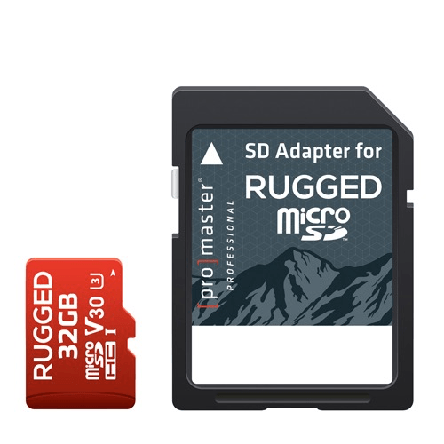 Shop Promaster Micro SDHC 32GB Rugged by Promaster at Nelson Photo & Video