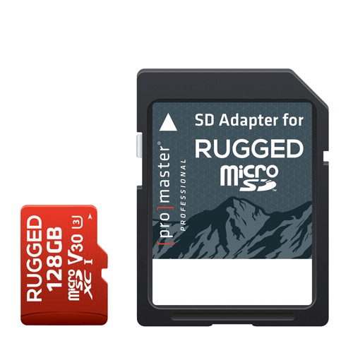 Shop Promaster Micro SDXC 128GB Rugged by Promaster at Nelson Photo & Video