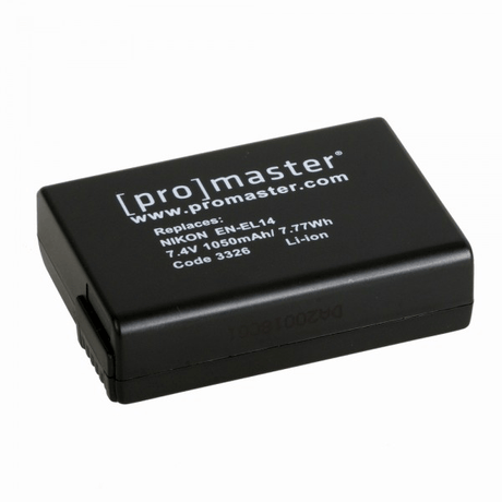 Shop Promaster Nikon EN-EL14A (N) Li-ion Battery by Promaster at Nelson Photo & Video