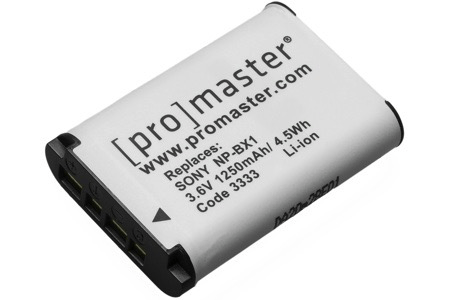 Shop Promaster NP-BX1 Lithium Ion Battery for Sony by Promaster at Nelson Photo & Video