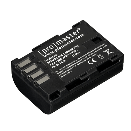 Shop ProMaster Panasonic DMW-BLF19 Li-ion battery by Promaster at Nelson Photo & Video