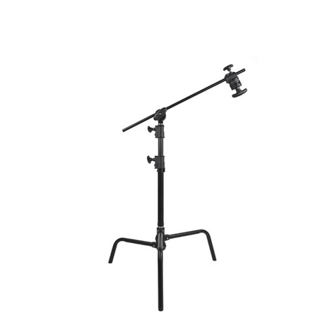 Shop Promaster Professional C-Stand Kit with Turtle Base 5.5' - Black by Promaster at Nelson Photo & Video