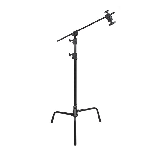 Shop Promaster Professional C-Stand Kit with Turtle Base 7.5' - Black by Promaster at Nelson Photo & Video