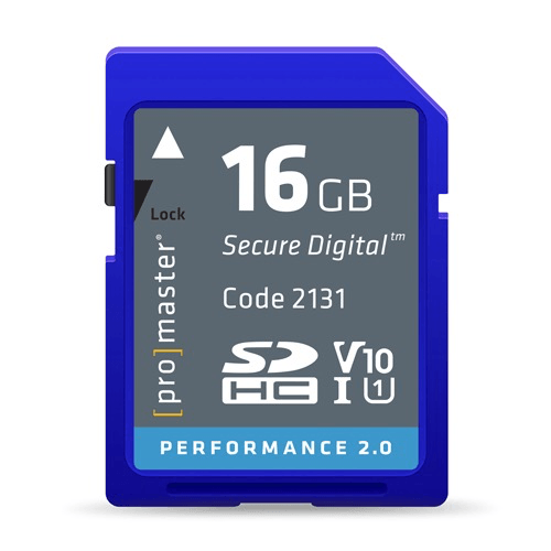 Shop Promaster SDHC 16GB Performance 2.0 by Promaster at Nelson Photo & Video