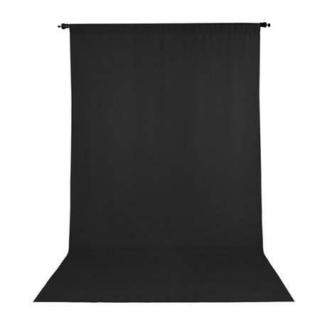 Shop Promaster Wrinkle Resistant Backdrop 10'x12' - Black by Promaster at Nelson Photo & Video