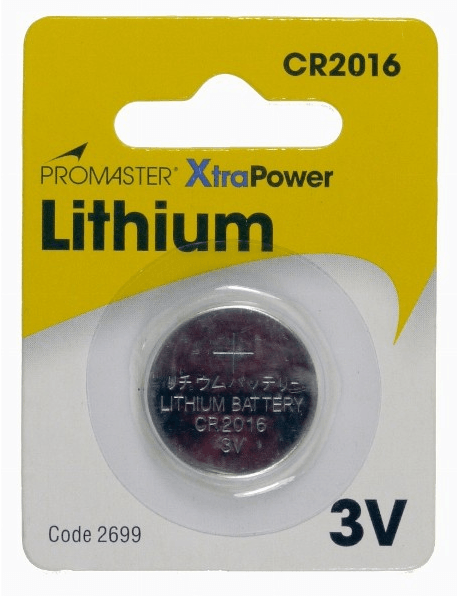 Shop Promaster XtraPower CR2016 Lithium Battery by Promaster at Nelson Photo & Video