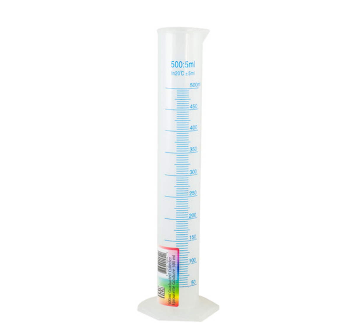 Flic Film Graduated Cylinder (500mL)