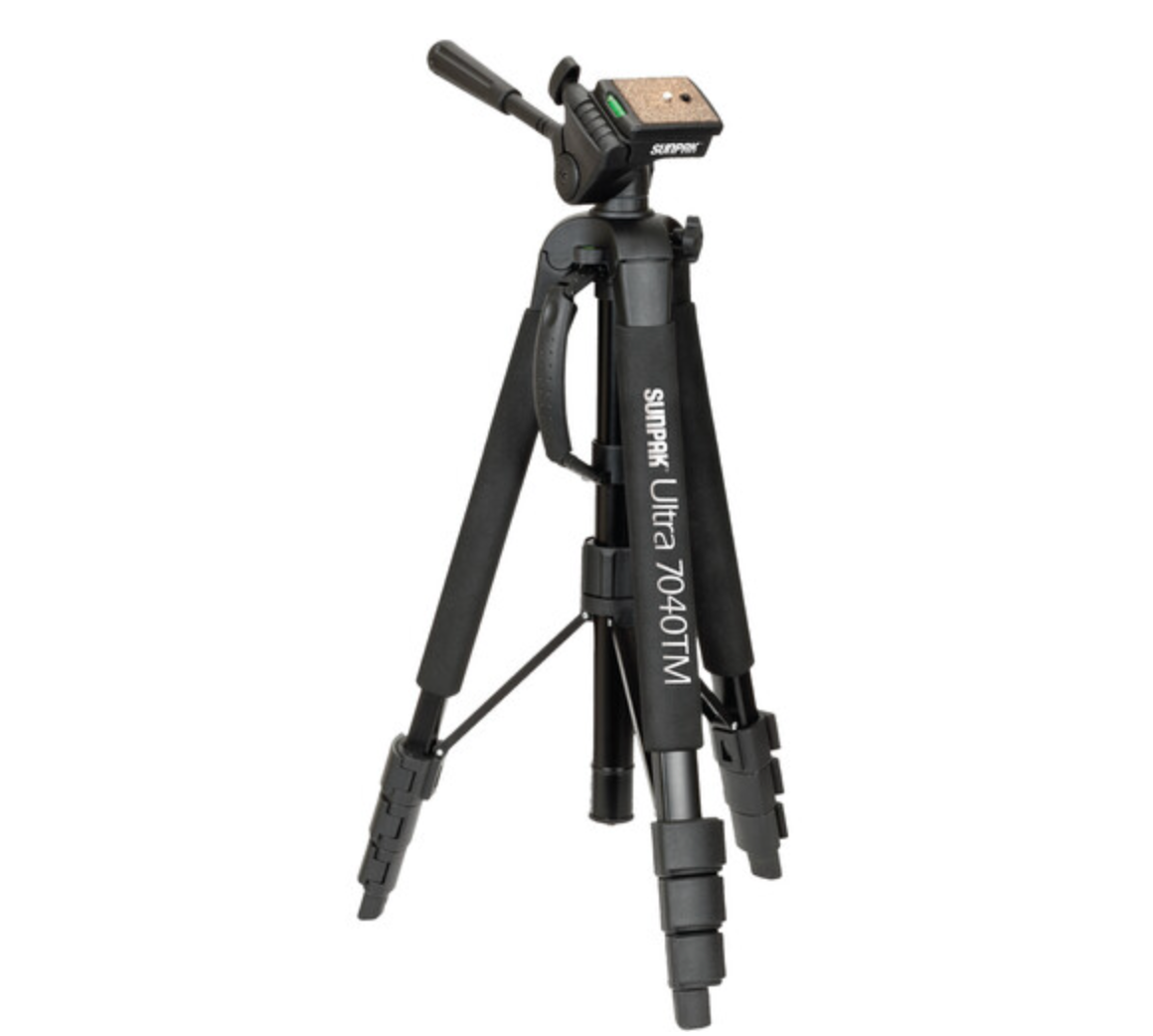 Sunpak Ultra7040TM Tri-Monopod with Smartphone & Action Cam Adapters