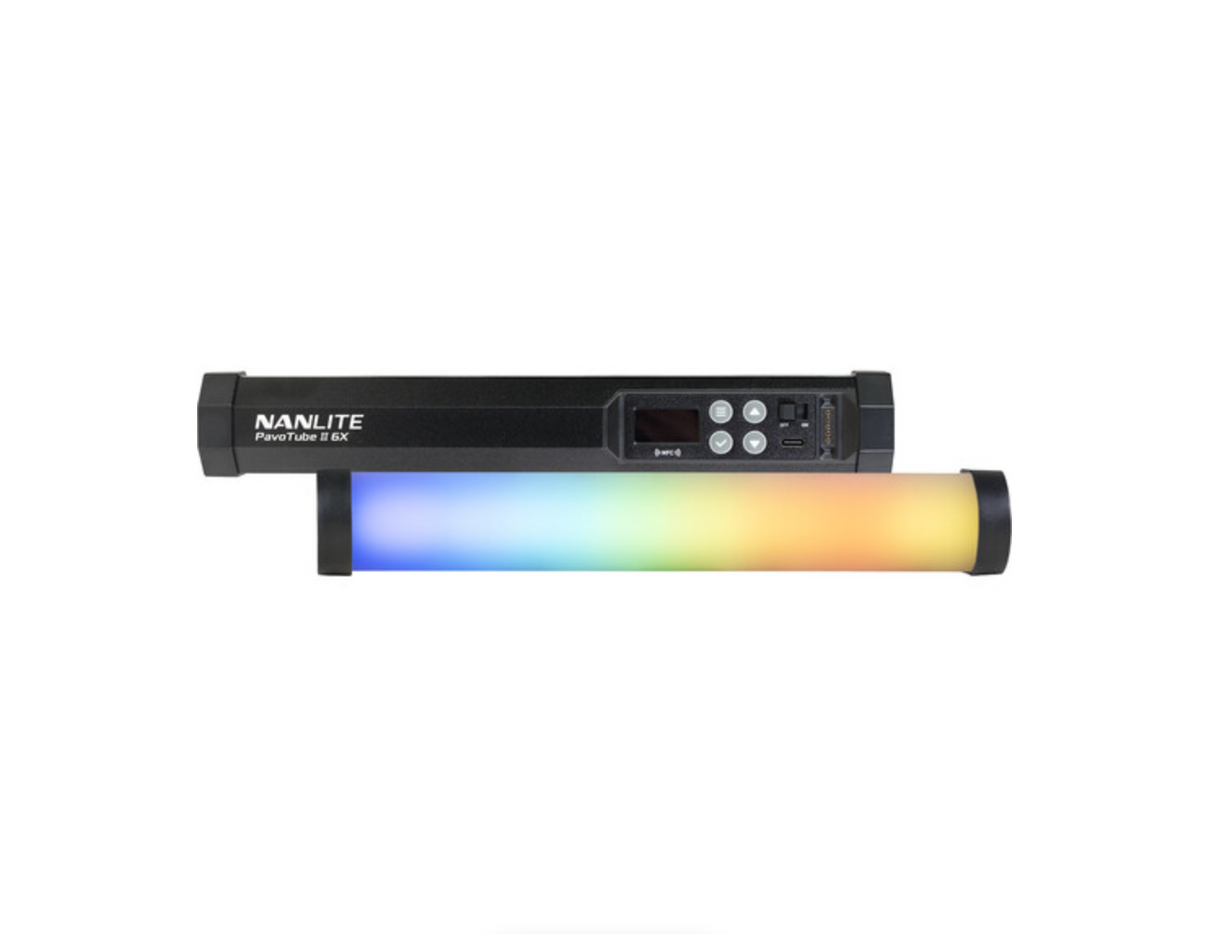 Nanlite PavoTube II 6XR RGB LED Pixel Tube Light (10")