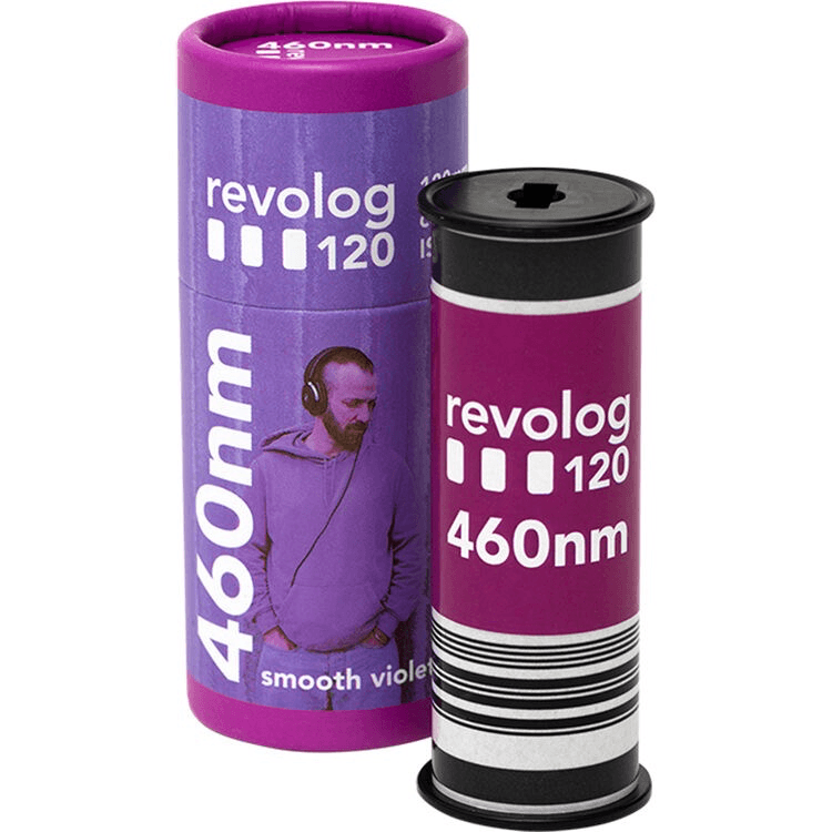 Shop REVOLOG 460nm Color Negative Film (120 Roll Film) by Revolog at Nelson Photo & Video