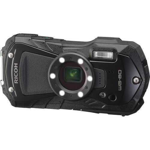 Ricoh WG-80 Digital Camera (Black) - Nelson Photo & Video