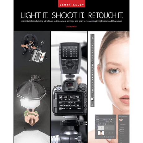 Rocky Nook Light It, Shoot It, Retouch It (2nd Edition) - Nelson Photo & Video