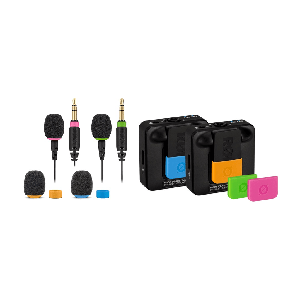 Shop Rode Colors 2 Set For Wireless GO & Lavaliers by Rode at Nelson Photo & Video