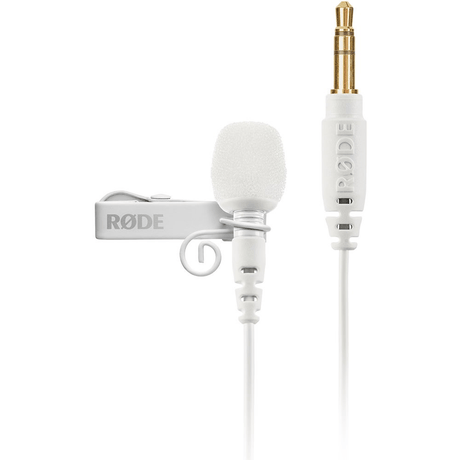 RODE Lavalier GO Omnidirectional Lavalier Microphone for Wireless GO Systems (White) - Nelson Photo & Video