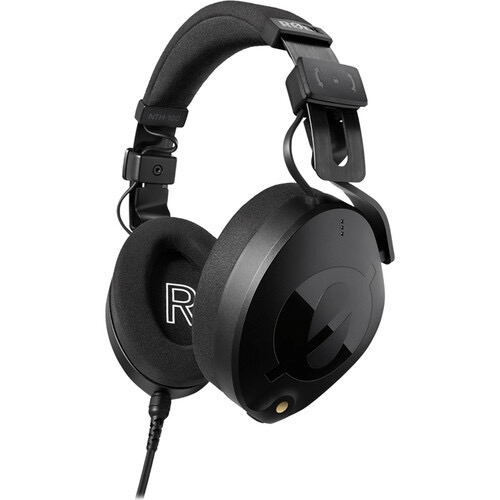 Shop Rode NTH-100 Professional Closed-Back Over-Ear Headphones (Black) by Rode at Nelson Photo & Video