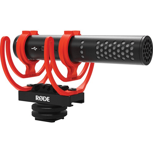 Shop Rode VideoMic GO II Ultracompact Analog/USB Camera-Mount Shotgun Microphone by Rode at Nelson Photo & Video