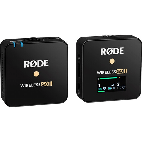 Shop Rode Wireless GO II Single Compact Digital Wireless Microphone System/Recorder (2.4 GHz, Black) by Rode at Nelson Photo & Video